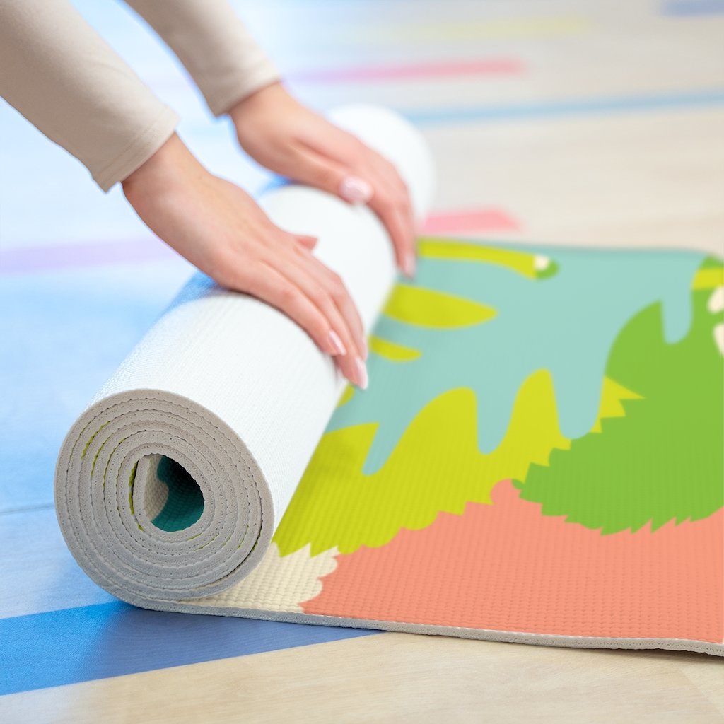 Leafy Yoga Mat